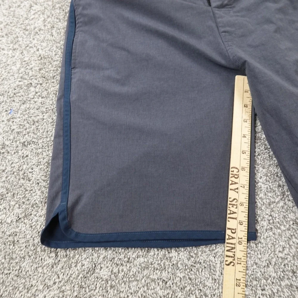 Travis Matthew Shorts Mens XL Blue Gray‎ Board Swim Trunks Surf Performance Golf